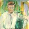 Elaine de Kooning: John F. Kennedy (1963)