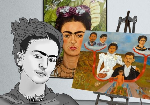 The hidden meanings behind Frida Kahlo's use of plants in her art
