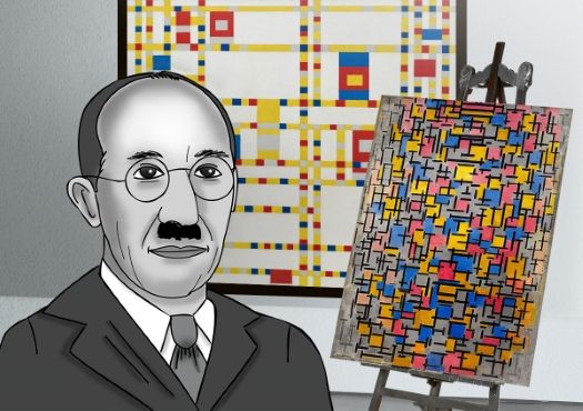 Piet Mondrian Paintings, Bio, Ideas