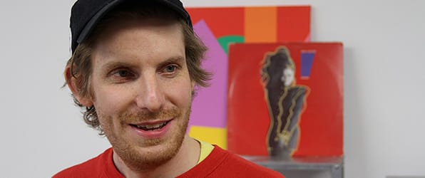 Cory Arcangel in studio, 2011