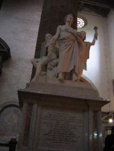 The tomb of Leon Battista Alberti is located in Basilica of Santa Croce in Florence, Italy.