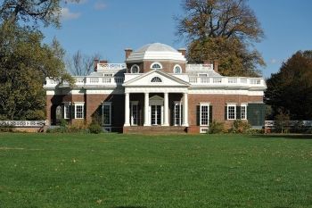 Thomas Jefferson's home Monticello embodied the Neoclassical ideals of the young nation.