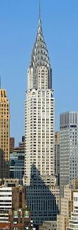 The Chrysler Building (1930) adapted Art Deco architecture, creating a streamlined, modern style.