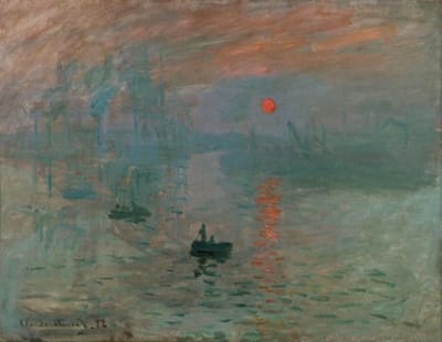 Claude Monet, <i>Impression, soleil levant</i> (<i>Impression, Sunrise</i>), 1872
