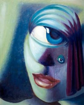 <i>The Tear</i>, one of the many anonymous artworks included in the Adamson Collection
