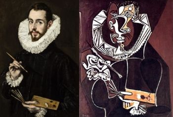 El Greco quote: Art is everywhere you look for it, hail the twinkling