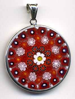 A Murano <i>millefiori</i> pendant