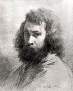 Millet's self-portrait (c 1845-46)