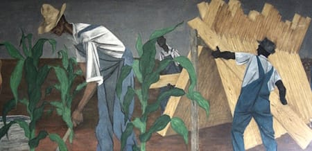 <i>The Countryside</i> (1941), by Robert Gwathmey, one of Ringgold’s teachers at City College.