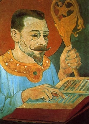 <i>Portrait of Paul Ranson</i> (1890) by Paul Sérusier.