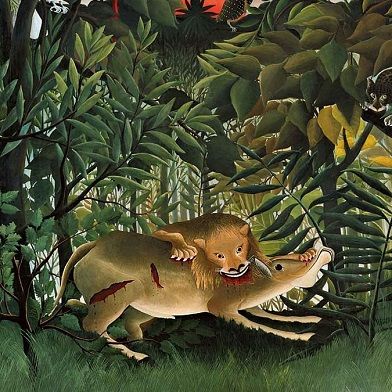 Rousseau's self-taught, <i>simplistic</i> style offered new directions of depictions to modernists