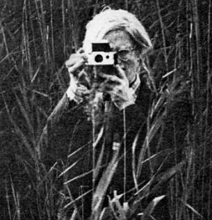 Warhol with camera