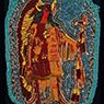 Unknown artist: Mardi Gras Apron (1950s)
