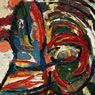 Karel Appel: The Crying Crocodile Tries to Catch the Sun (1956)