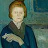 Pablo Picasso: Young Woman Holding a Cigarette (1901)