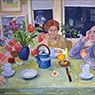 Three Friends at a Table II (1968)