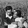 Nim Churl Jin and his mother, Korea (1952)