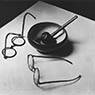 Mondrian's Glasses and Pipe (1926)