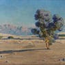 Lone Smoke Tree of the Mojave (early 1950s)