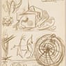 Jackson Pollock: Untitled (Psychoanalytic Drawing) (c.1939-40)