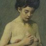 Girl Standing Semi-Nude (c.1940)