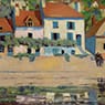 Houses at Semur, France (1925)