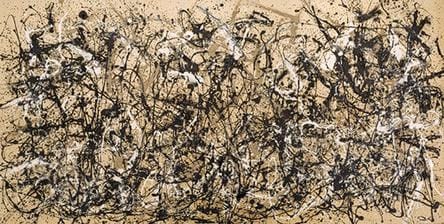 Jackson Pollock: Autumn Rhythm: Number 30 (1950)