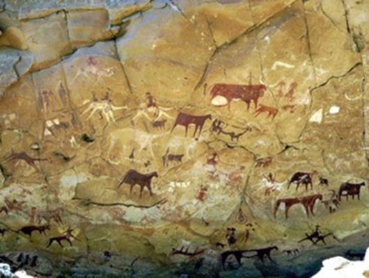 Untitled rock painting (c. 3000-2000 BCE)