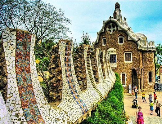 Antoni Gaudi and Josep Maria Jujol: Park Guell (1900-14)