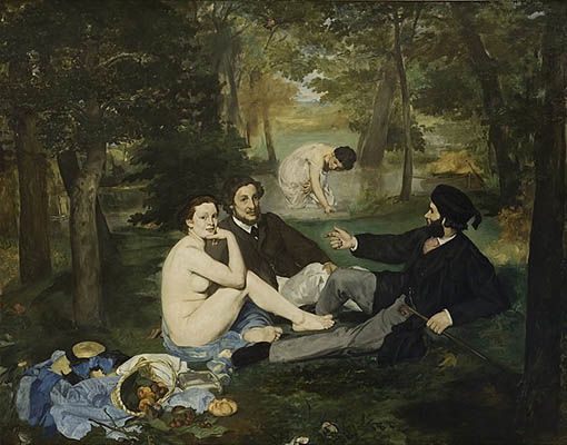 إدوارد مانيه: Le Déjeuner sur l'herbe (1863)