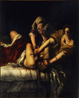 Artemisia Gentileschi: جوديث وهولوفرنيس (سي ١٦٢٠-٢١)