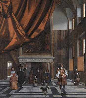 The Council Chamber in Amsterdam Town Hall (1663-65)