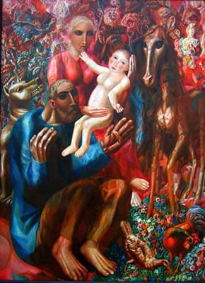 Peasant Family (Holy Family) (1914)