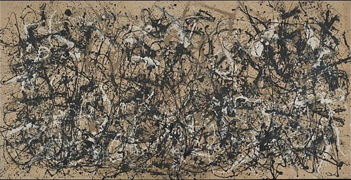 Jackson Pollock: Autumn Rhythm: Number 30 (1950)