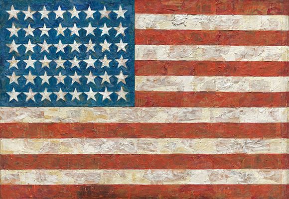 Jasper Johns: Flag (1954-55)