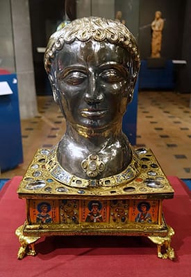 Head Reliquary of Saint Alexander (1145)