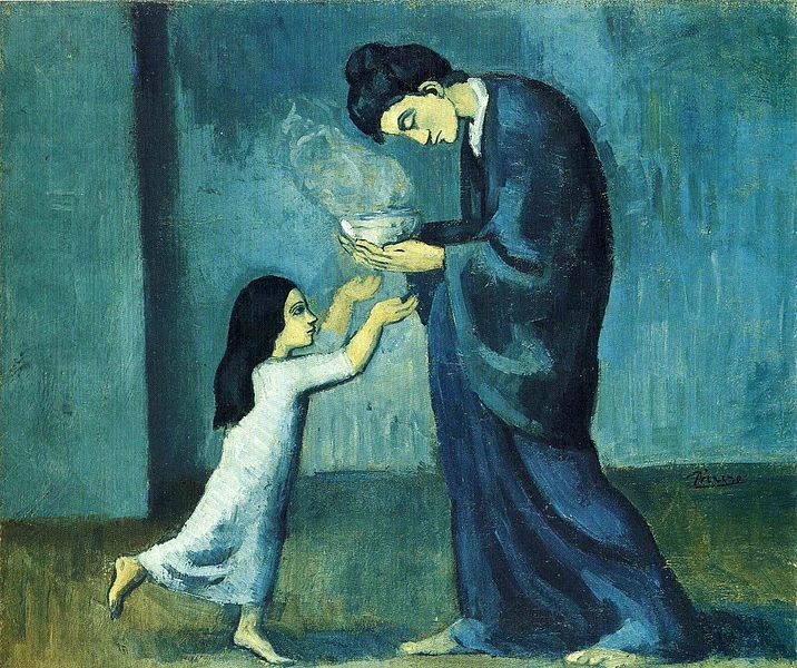 Pablo Picasso: The Soup (1902-03)