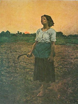 Jules Breton: Song of the Lark (1884)