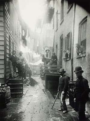 Bandits' Roost, 59 1/2 Mulberry Street (1888)