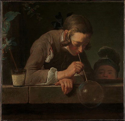 Jean-Baptiste Simeon Chardin: Soap Bubbles (1733-34)