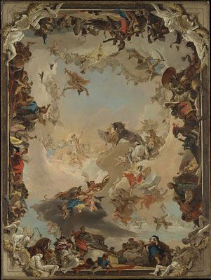 Tiepolo: Allegory of the Planets and Continents (1752)