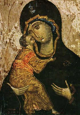 The Virgin of Vladimir (1400)