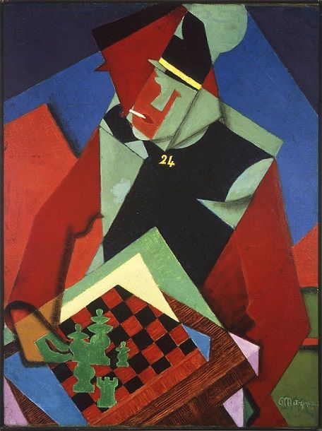 Jean Metzinger: Soldier at a Game of Chess (1914-15)
