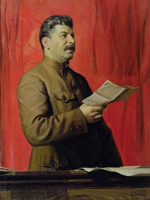 Isaak Brodsky: Joseph Vissarionovich Stalin (1933)