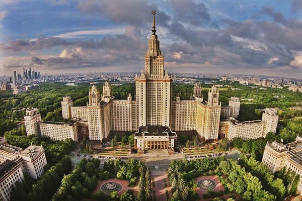 Lev Rudnev (chief architect): Moscow State University (1947-53)